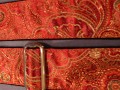 Red and Gold Paisley