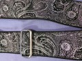 Black and Silver Paisley